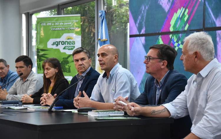 AGRONEA 2024: EL GOBERNADOR ZDERO ACOMPAÑÓ EL LANZAMIENTO DEL EVENTO QUE SE REALIZARÁ DEL 28 AL 30 DE JUNIO EN CHARATA