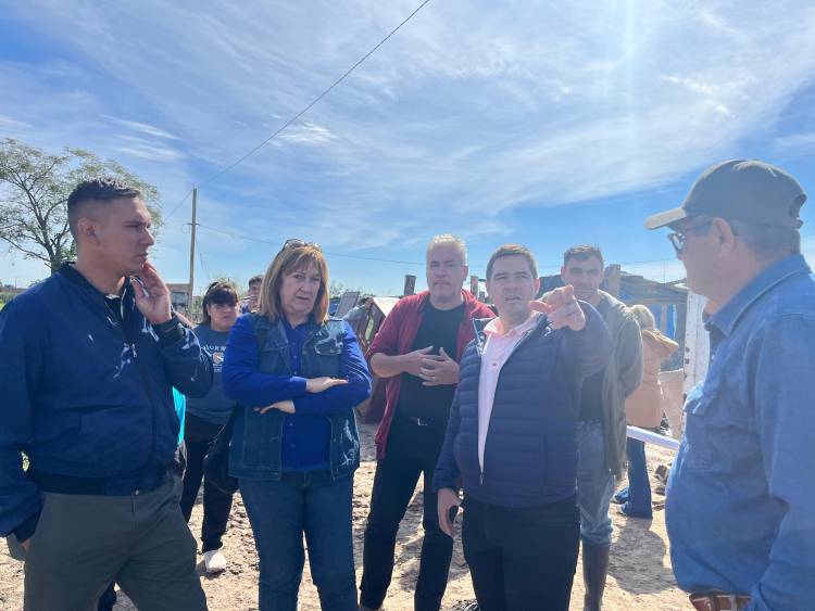 EL GOBIERNO PROVINCIAL JUNTO AL MUNICIPIO REALIZÓ MEJORAS INTEGRALES EN EL BARRIO LA RUBITA, TRAS LAS ÚLTIMAS LLUVIAS