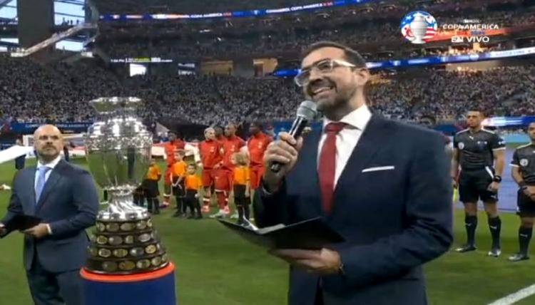 LA COPA AMÉRICA DE FÚTBOL 2024 SE INICIA CON UNA ORACIÓN