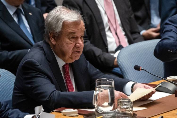 ANTONIO GUTERRES PIDIÓ QUE EL LÍBANO NO SE CONVIERTA EN "OTRA GAZA"