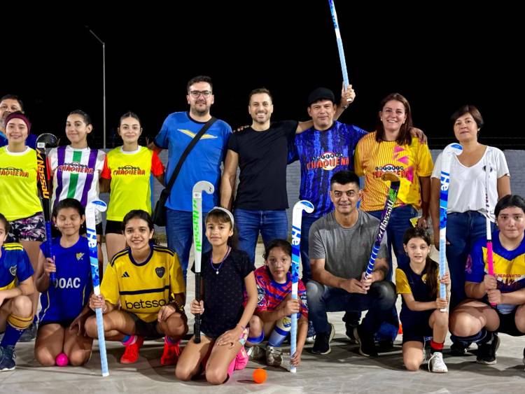 BARRANQUERAS: EL GOBIERNO PROVINCIAL ENTREGÓ ELEMENTOS DEPORTIVOS AL CLUB DON ORIONE