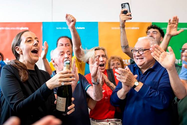 LA CENTROIZQUIERDA GANA LAS ELECCIONES EN IMPORTANTES CIUDADES DE ITALIA  