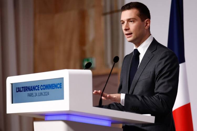 FRANCIA: EL ULTRADERECHISTA JORDAN BARDELLA PROMETE MANO DURA