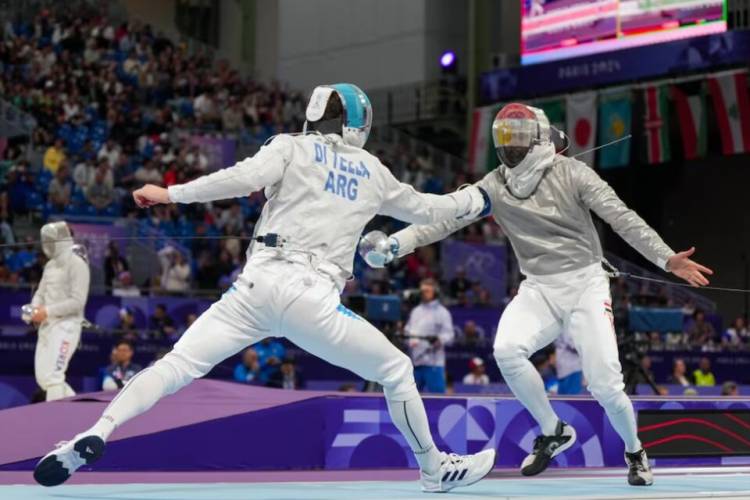 EL ESGRIMISTA PASCUAL DI TELLA PERDIÓ Y QUEDÓ FUERA DE LOS JUEGOS OLÍMPICOS