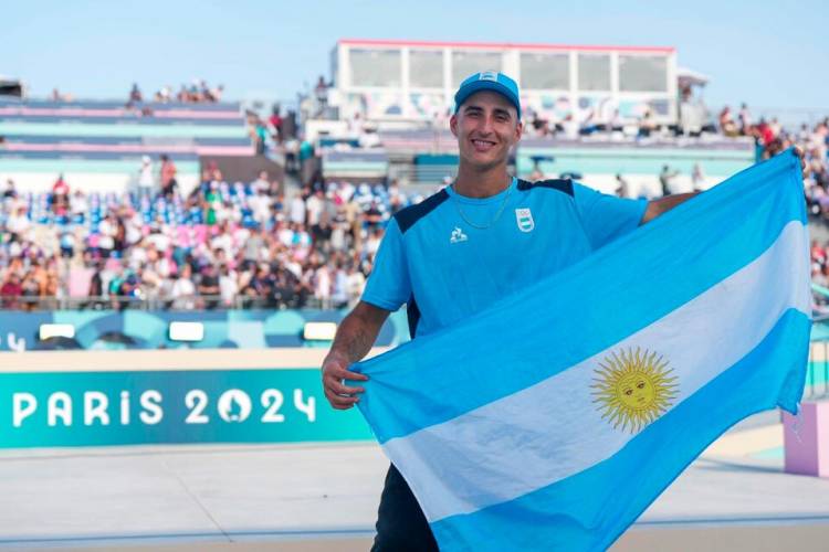 DELL OLIO, FINALISTA OLÍMPICO EN SU ESTRENO