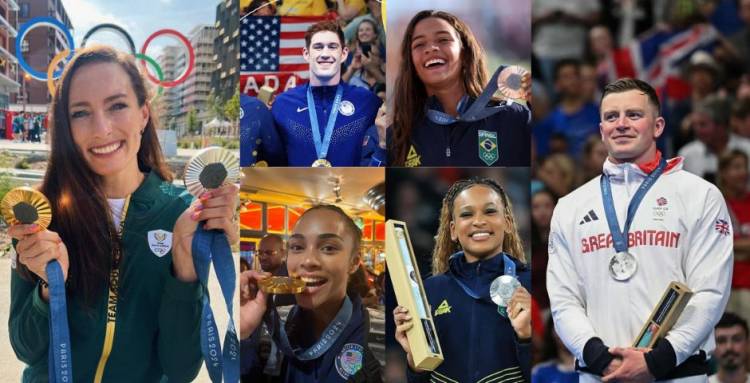 ATLETAS CON ORO EN EL CORAZÓN ENTREGAN SUS MEDALLAS AL VERDADERO DIOS DE LOS JUEGOS OLÍMPICOS