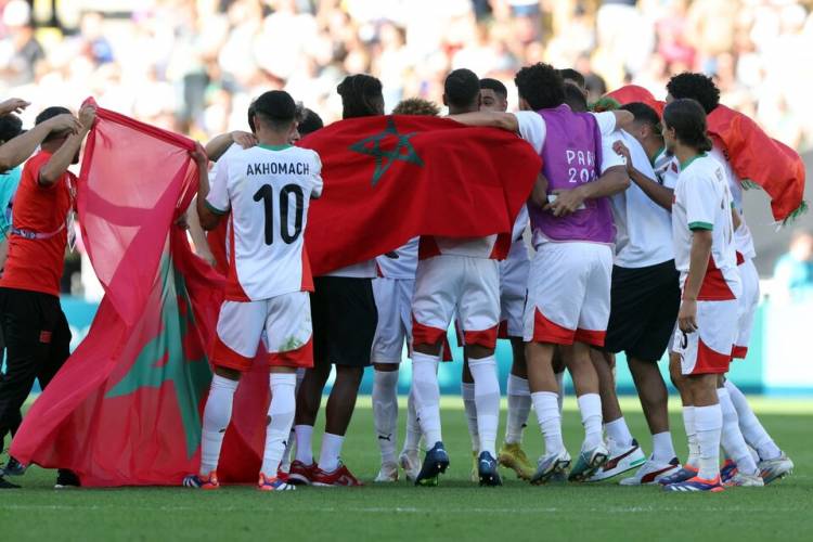 MARRUECOS LOGRÓ UN HISTÓRICO BRONCE EN EL FÚTBOL OLÍMPICO