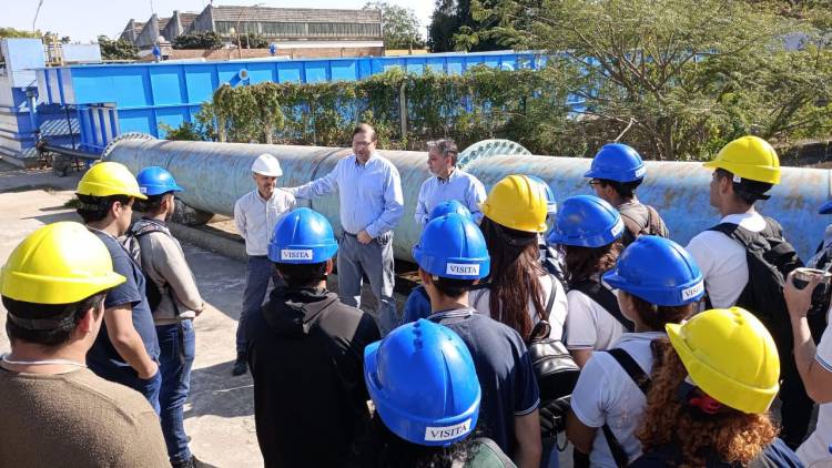 COMPLEJO DE PLANTAS POTABILIZADORAS-BARRANQUERAS: SAMEEP REALIZÓ UNA VISITA GUIADA A ESTUDIANTES DE NIVEL SECUNDARIO