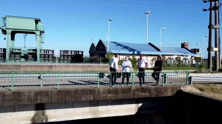 RÍO NEGRO: LA APA CONCLUYÓ UNA PRIMERA ETAPA DE LAS TAREAS DE MANTENIMIENTO DE LA OBRA DE CONTROL