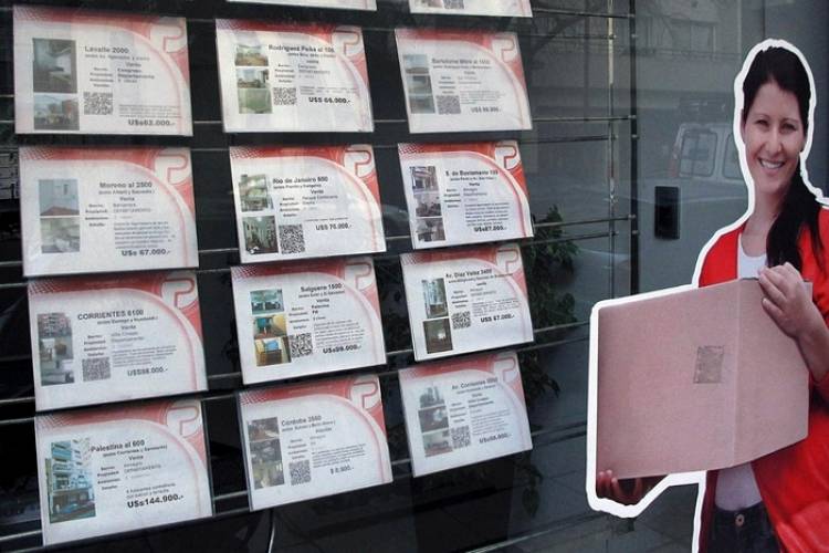 LOS INMUEBLES SUBIERON 6,8 POR CIENTO