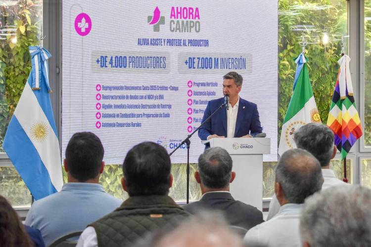 EL GOBIERNO DEL CHACO LANZÓ EL PROGRAMA “AHORA + CAMPO”