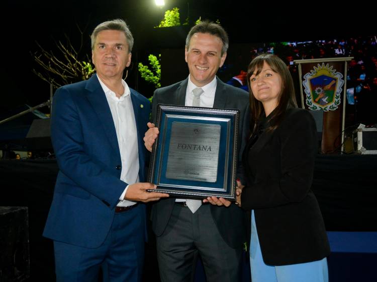 109 AÑOS: “FONTANA ESTÁ DESPEGANDO Y VAN A CONTAR SIEMPRE CON NUESTRO ACOMPAÑAMIENTO”ASEGURÓ ZDERO